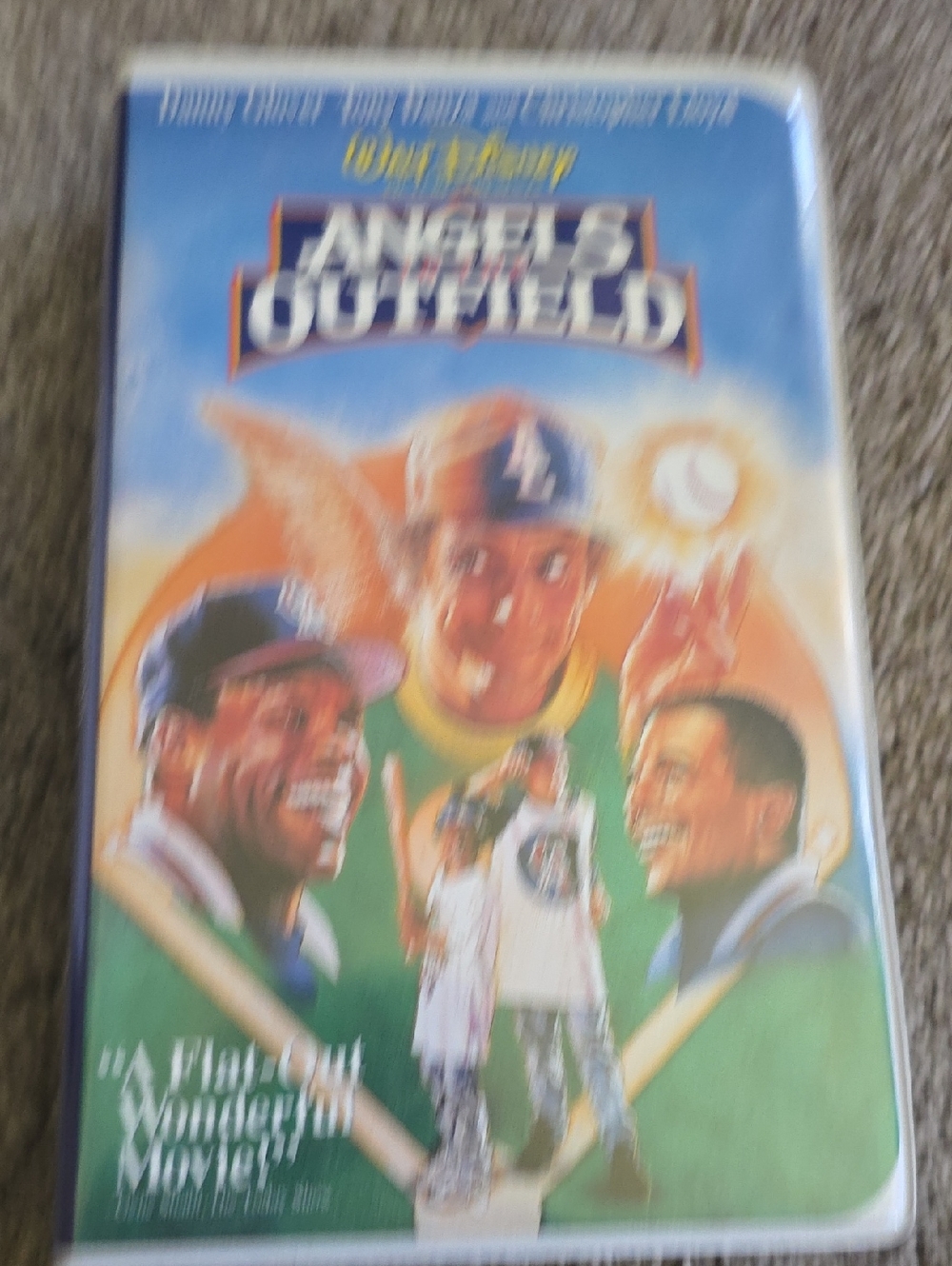 Angels in the Outfield VHS Tape - Blue/Green